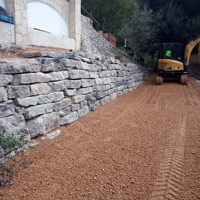 Excavaciones de muros de rocalla en Barcelona