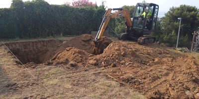 Excavaciones de piscinas en Mataró