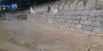 Muros de rocalla de contención